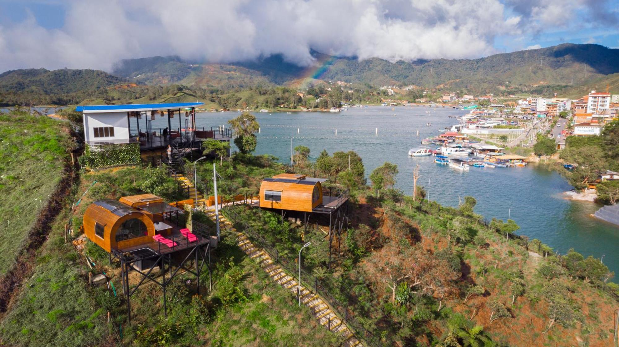 Hotel Glamping The Mountain Guatapé Exterior foto